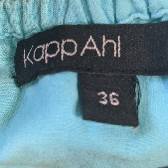 VINTAGE  Blue White Tie Dye Cotton Dress Size 36 (US 6) --- - Picture 7 of 7